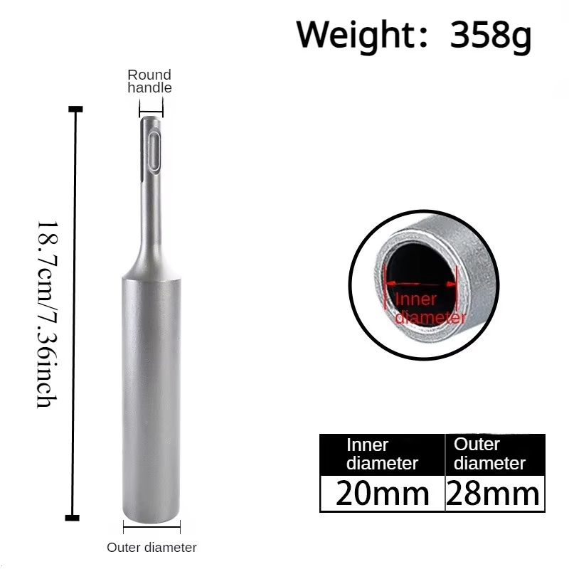 Earthing Grounding Rod - Ground Rod Driver Earth 20mm Heavy