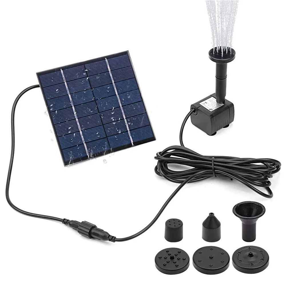 Renewable Energy Kits - 1.4W Mini Solar Fountain Pump Power