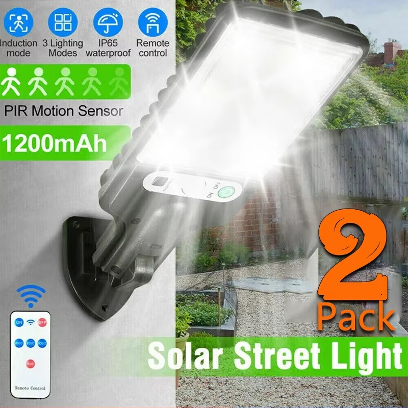 Solar Street Light Led - Outdoor Solar Garden Lights with Human