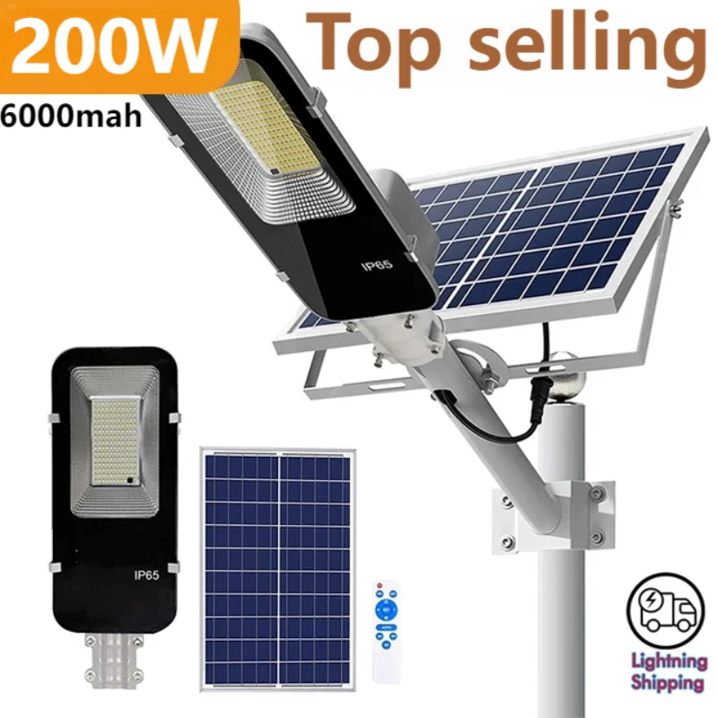 Solar Street Light Led - 200W Powerful Solar Light Outdoor Solar