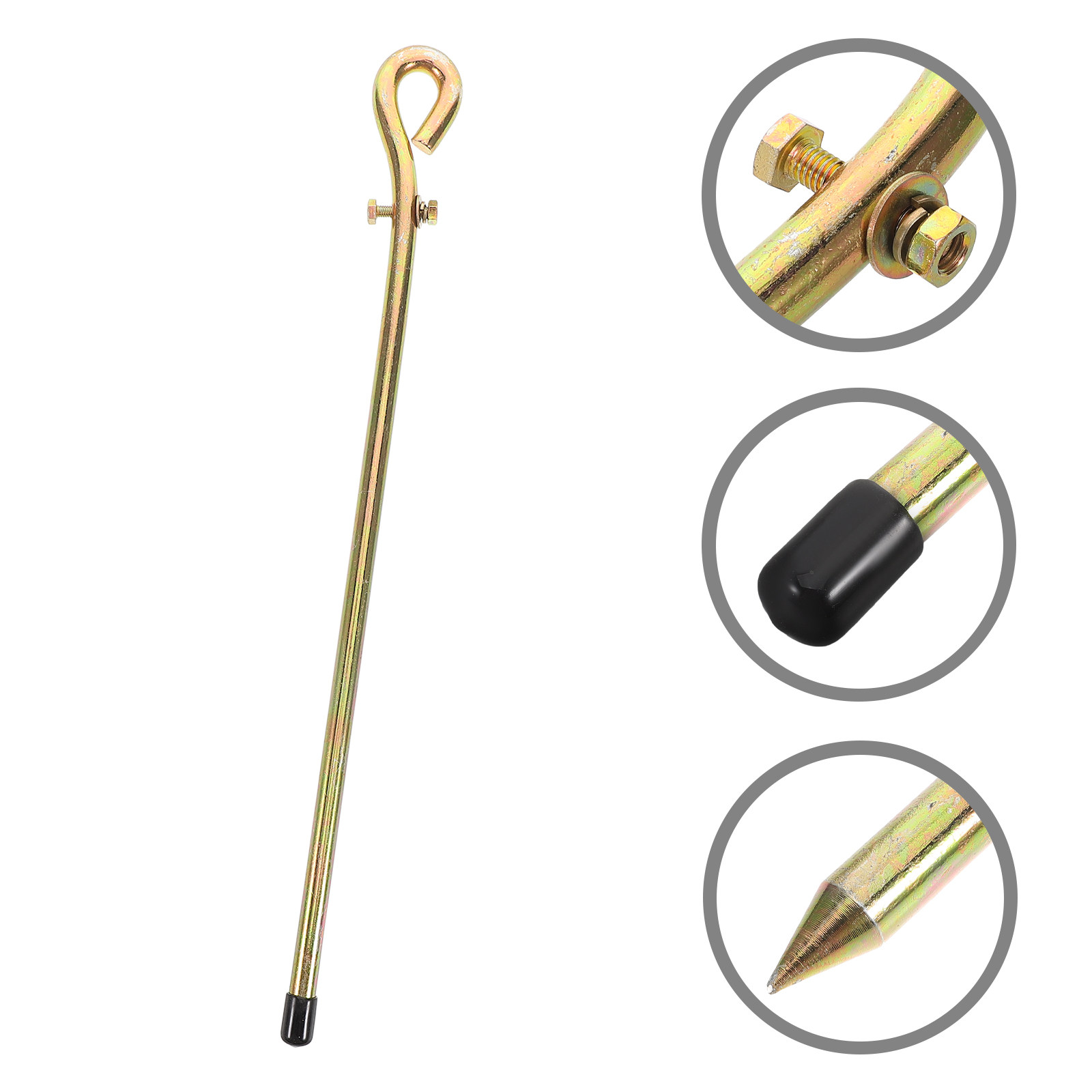 Earthing Grounding Rod - 1Set Portable Ground Rod Grounding Pole