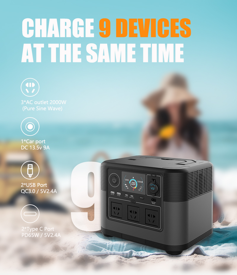 2026 new 220V 110V 1200W porta - Portable Power Station recension och pris