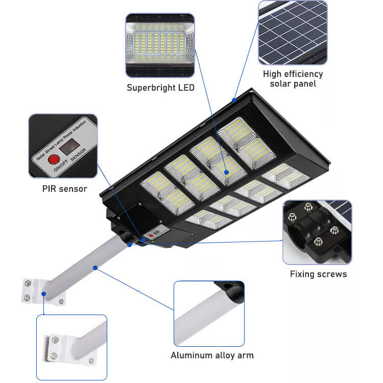 Good 800W 1000W 1200W 2000W So - Solar Street Light Led recension och pris