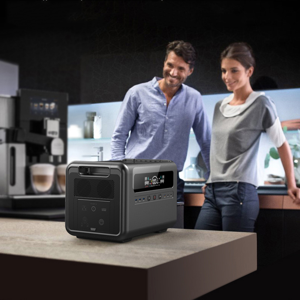 2400W Solar Power Generator, L - Portable Power Station recension och pris
