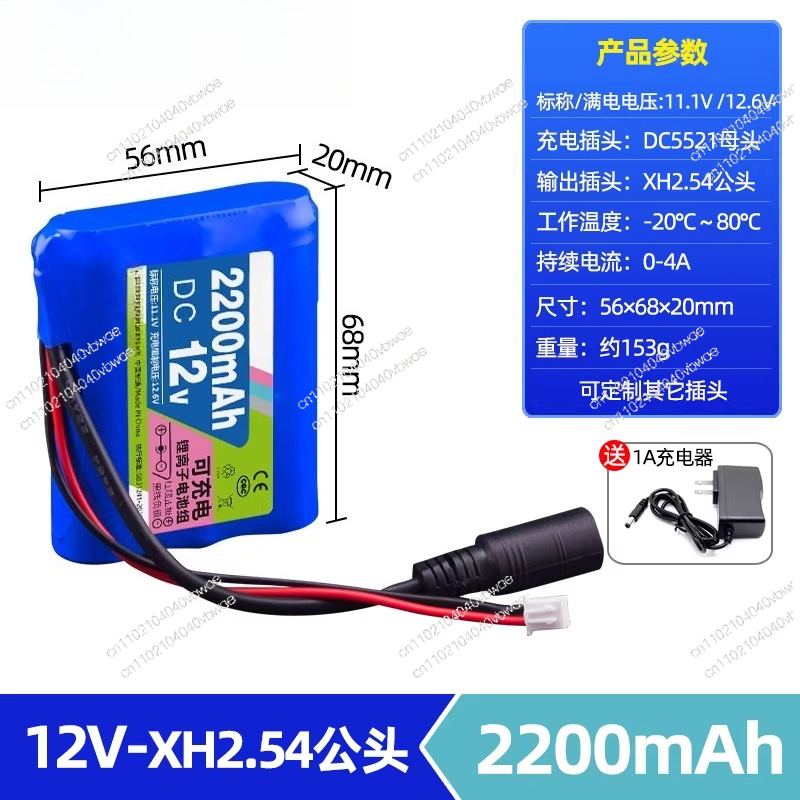 12V lithium battery pack large - Solar Street Light Led recension och pris