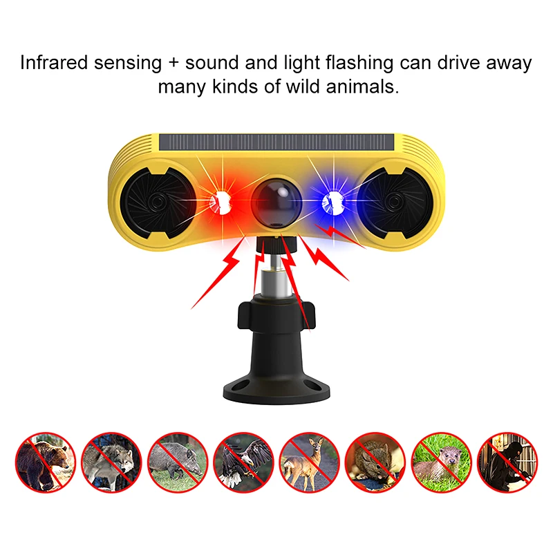 Solar Motion Sensor Alarm LED  - Solar Street Light Led recension och pris