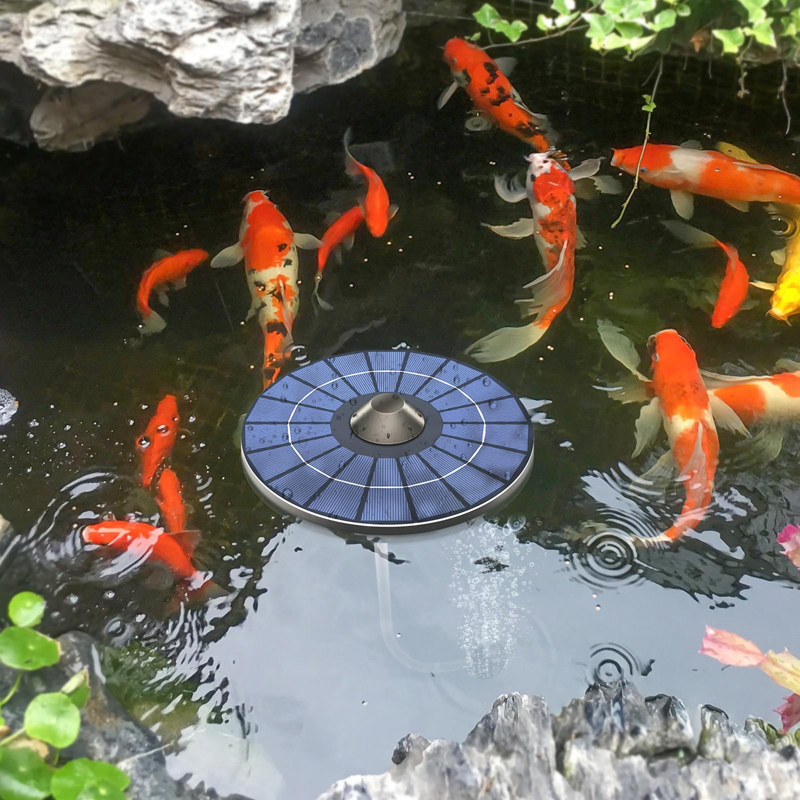 Solar-powered pond aerator pum - Renewable Energy Kits recension och pris