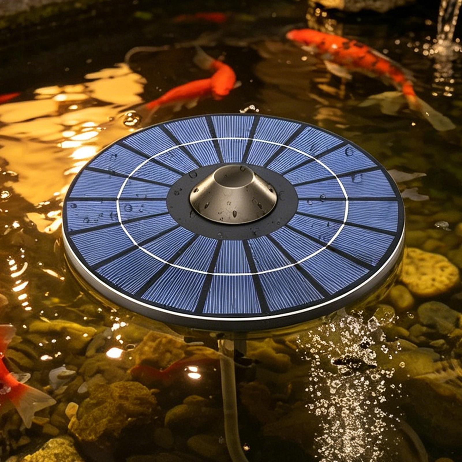 Solar-powered pond aerator pum - Renewable Energy Kits recension och pris