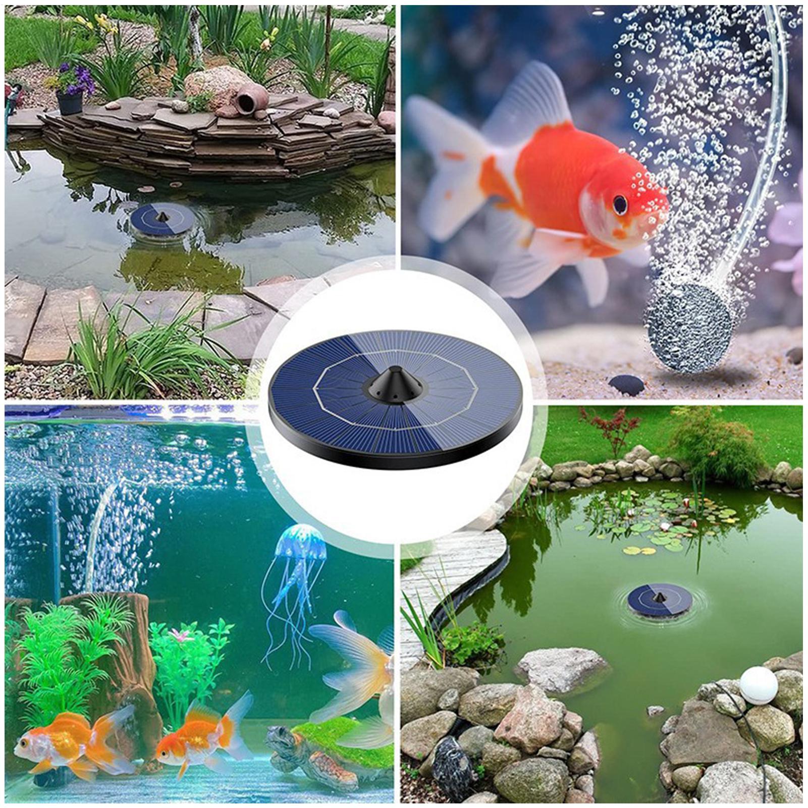 Solar-powered pond aerator pum - Renewable Energy Kits recension och pris