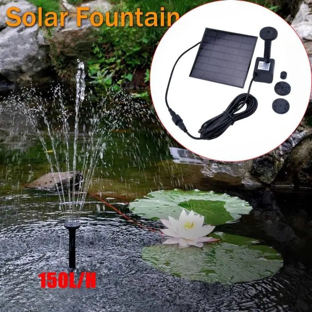 1.4W Mini Solar Fountain Pump  - Renewable Energy Kits recension och pris