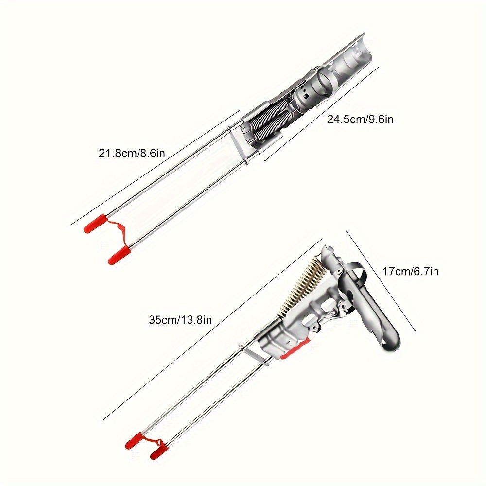 Automatic Spring Fishing Rod H - Earthing Grounding Rod recension och pris