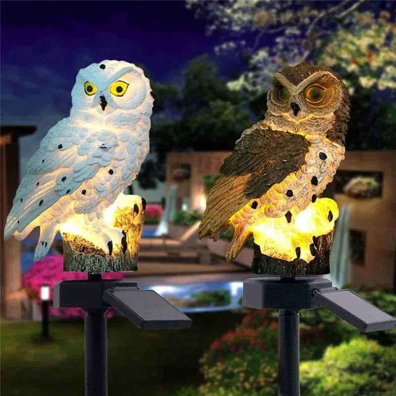 Solar Owl Statue Garden Light  - Solar Street Light Led recension och pris