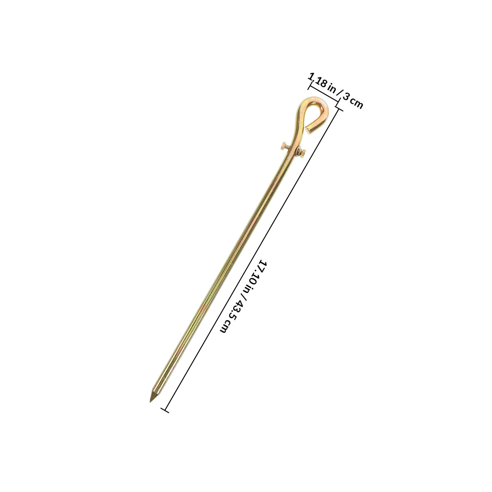 1Set Portable Electrical Groun - Earthing Grounding Rod recension och pris