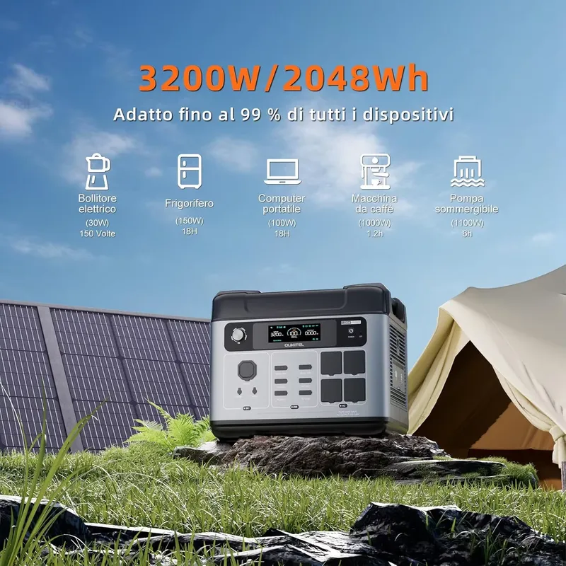 2026OUKITEL P2001 PLUS for 204 - Portable Power Station recension och pris