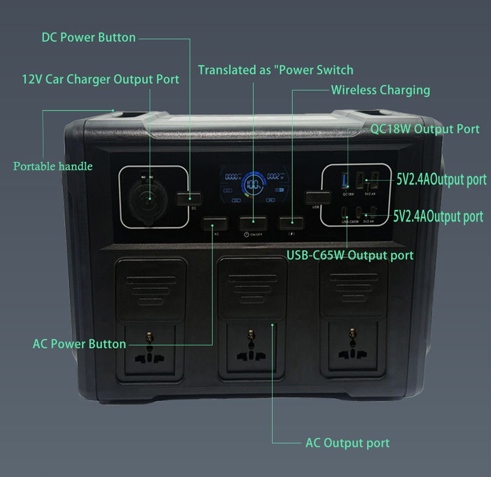 1500W 1008Wh Lithium Ion Car P - Portable Power Station recension och pris