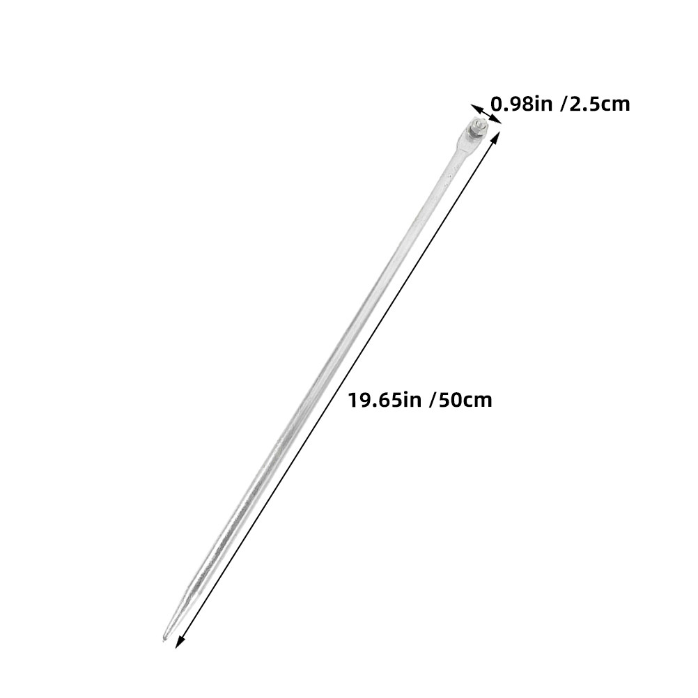 3Pcs 50Cm Metal Pin Grounding  - Earthing Grounding Rod recension och pris