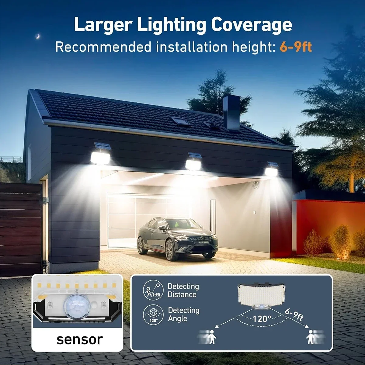 Super Bright 234 LED Solar Lig - Solar Street Light Led recension och pris