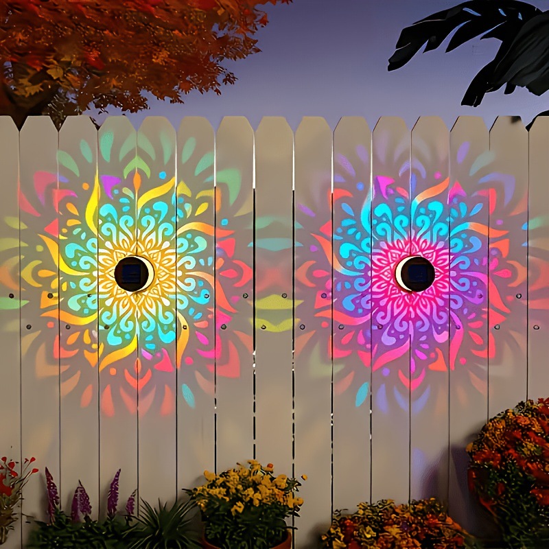 Solar LED Wall Light Mandala P - Solar Street Light Led recension och pris