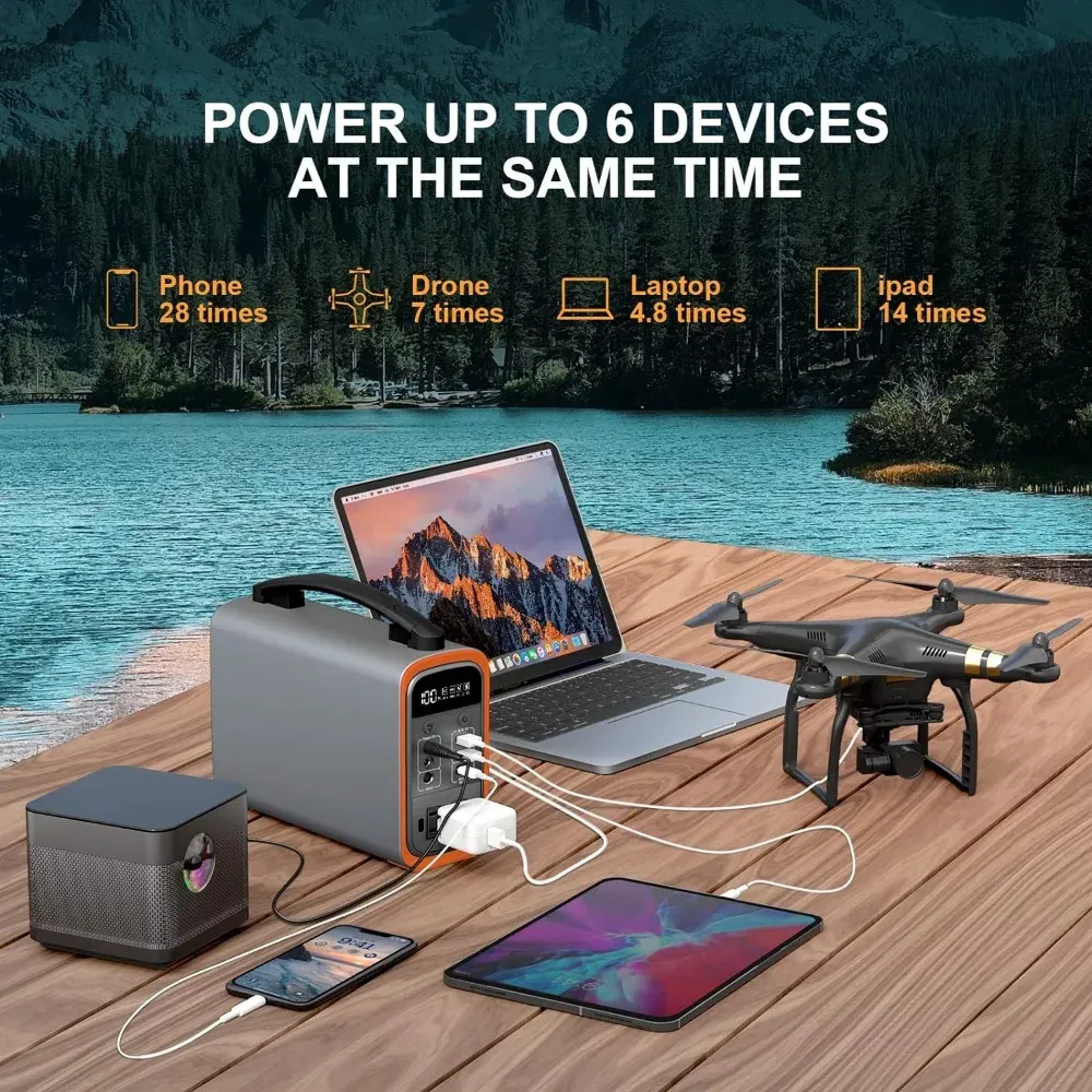 320Wh Lifepo4 Portable Power S - Portable Power Station recension och pris